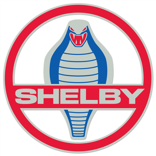 Shelby AC Cobra Logo Decal 3" Shelby AC Cobra Logo Decal 3"