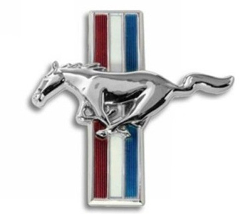 2007-2008 Shelby GT Running Pony Grille Emblem GT-H 2007-2008 Shelby GT Running Pony Grille Emblem GT-H