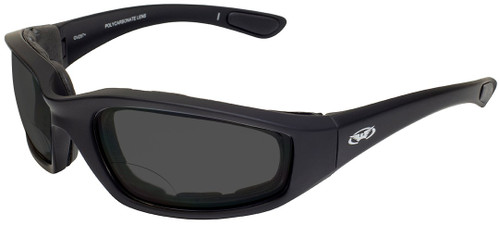 Kickback Z Safety BIFOCAL +2.50 Sunglasses - SMOKE Lenses - Foam Padded Kickback Z Safety BIFOCAL +2.50 Sunglasses - SMOKE Lenses - Foam Padded