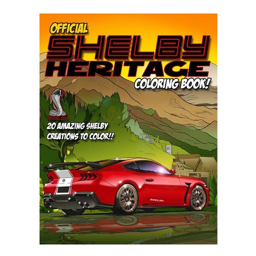 Official Shelby Heritage Coloring Book Official Shelby Heritage Coloring Book