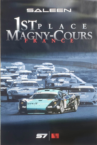 Saleen 1st Place Magny-Cours France S7 Supercar Poster Saleen 1st Place Magny-Cours France S7 Supercar Poster