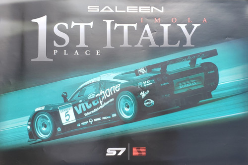 Saleen 1st Place Imola Italy S7 Supercar Poster Saleen 1st Place Imola Italy S7 Supercar Poster