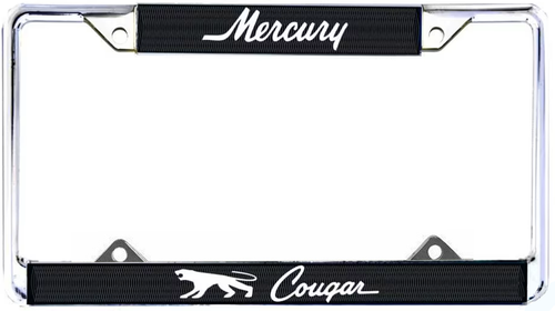 License Plate Frame - COUGAR License Plate Frame - COUGAR