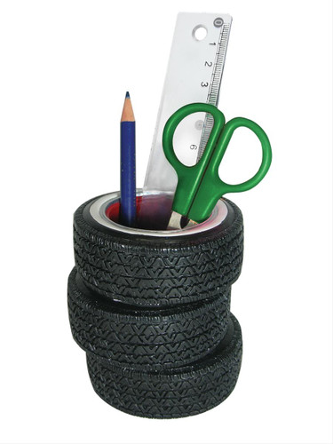 Stack of Tires Pen Holder