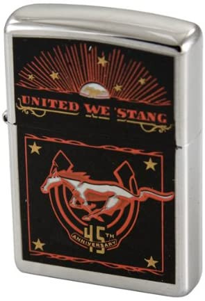 Mustang 45th Anniversary United We Stang ZIPPO Lighter