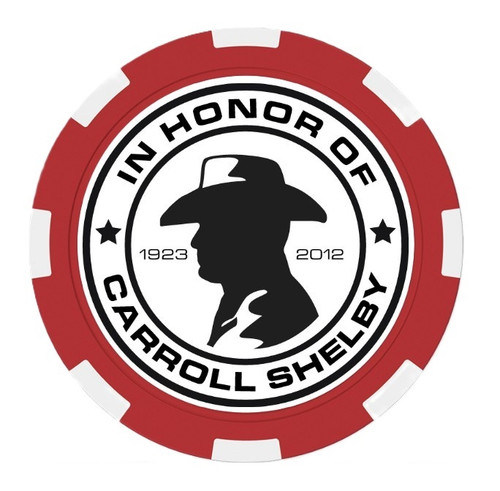 Carroll Shelby Foundation Tribute Poker Chip