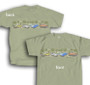 Hawaiian Mustang T-Shirt - Green