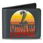 Wallet - Mustang w/ Cobra in Sunset Bi-Fold