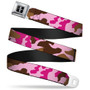 Mustang Seatbelt Belts - Camo Colors