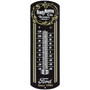 Metal Ford Thermometer - Black & Gold