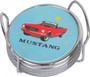 Ford Mustang 4-pc Coaster Set