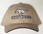 Mustang Running Horse w/Ford Logo Hat (Bone)