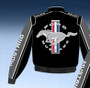 Mustang Logo Jacket - Black Embroidered Racing