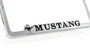 Mustang Cutout License Plate Frame