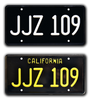 JJZ 109 BULLITT License Plates - TWO PACK COMBO  Special Price!