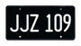 JJZ 109 BULLITT License Plates - TWO PACK COMBO  Special Price!