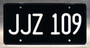 JJZ 109 BULLITT License Plates - TWO PACK COMBO  Special Price!