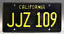 JJZ 109 BULLITT License Plates - TWO PACK COMBO  Special Price!