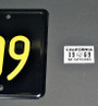 JJZ 109 BULLITT License Plates - TWO PACK COMBO  Special Price!