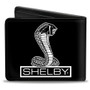 Wallet - Shelby Tiffany Box Black/White Bi-Fold