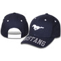 Mustang Mesh Letter Hat with Running Horse