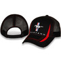 Four Color Mustang Tri-Bar Hat - Red Accent