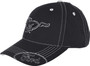 Mustang Running Horse Hat - Black w/Ford Bill