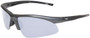 Ambassador Safety Sunglasses - Flash Mirror Lenses - Metallic Charcoal
