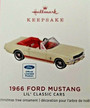 2019 Hallmark Ornament - 1966 Mustang Lil' Classic Cars Ornament