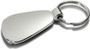 Key Chain - Silver - Mustang 45 Years Logo Teardrop Fob