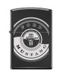 Black Chrome Mustang Logo ZIPPO Lighter