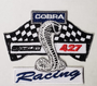 Patch - Cobra Racing Shelby 427 Die Cut 3"