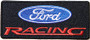 Patch - Ford Racing Rectangle 4.5" * Black
