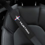 Seat Belt Shoulder Pads - Roush Logo
