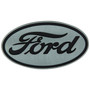 Knob Pull - Ford Oval Brushed Metal