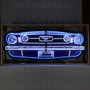 Classic Mustang Grill Neon Sign - HUGE * 5 Ft Wide