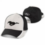 Mustang Running Horse Black / Grey / White Hat