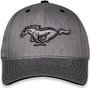 Mustang Running Horse Heather Grey Hat