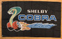 Flag - Shelby Cobra Racing on Black