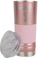 Travel Mug - Shelby Rose Gold Travel Mug Tumbler 24 oz