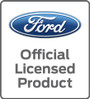 Ford Red Bronco Die-Cut Metal Sign