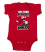 "Trade My Parents For a Shelby" Red Infant Onesie