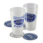 Ford Frosted Pint Glass Set