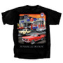 Sunset at the Service Station Classics Mustang T-Shirt