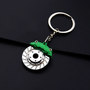 Key Chain - Spinning Brake Rotor in Green