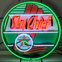 Neon Sign - Texaco Sky Chief Gasoline w/ Backing 5TXSKY