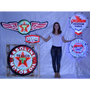 Texaco Wings 31" Slim Line LED Sign  7LEDTX