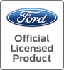 Ford Mach E Mustang Black Leather Key Chain