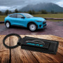 Ford Mach E Mustang Black Leather Key Chain
