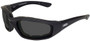 Kickback Z Safety BIFOCAL +2.50 Sunglasses - SMOKE Lenses - Foam Padded Kickback Z Safety BIFOCAL +2.50 Sunglasses - SMOKE Lenses - Foam Padded
